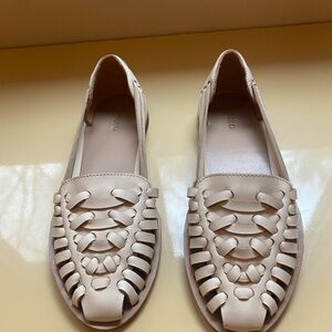 NIB Nisolo huarache sandals in Bone size 6